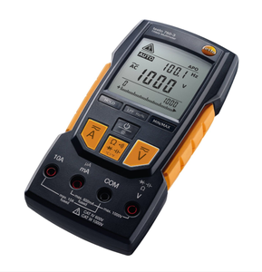 Multimètre numérique Testo 760-3 avec type K, TRMS et plage de mesure de 1 000 V - Product Image 1
