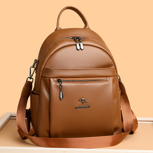 Bolso de Mano de Cuero PU de Alta Calidad 2026, Varios Métodos de Transporte, Bolsos de Hombro para Mujer, Venta al Por Mayor de Fábrica, Mochila - Product Image 1