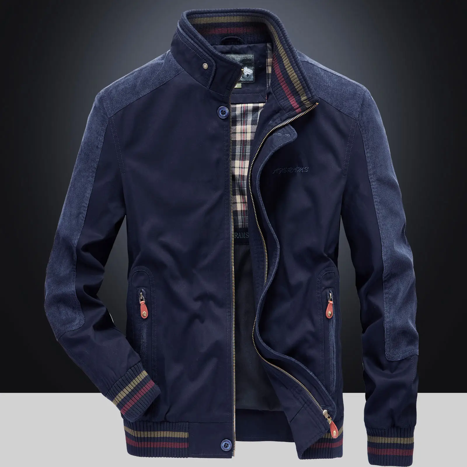 2022 뜨거운 판매 봄과 가을 재킷 물 세척 직물 모방 방수 및 방풍 남성 재킷