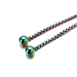 Stainless Steel <b>Adjustable</b> <b>Bracelet</b> Tassel Design Multiple Colors DIY Jewelry Accessories Unisex Fashion Chain <b>Bracelets</b> - Product Image 2