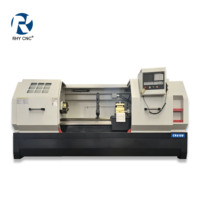 Torno CNC de Cama Plana Horizontal CK6150-2000, Longitud Máxima de Torneado 2000mm, Control CNC GSK para Trabajo Pesado en Metal, Alta Rigidez