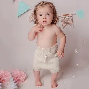 Y-F Wol Shorts Voor Baby Baby Peuter Luier Cover Gebreide Diaper Cover Shorties