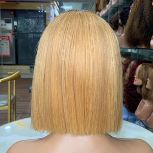 Peluca de Cabello Humano con Cierre de Encaje Vietnamita 4x4 de 8 Pulgadas, Modelo T427 Premium |   Lacio como un hueso - Product Image 3