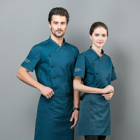 Uniforme de chef de cuisine de haute qualité avec logo, service personnalisé, uniformes de restaurant modernes