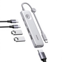 UGREEN Hub USB C 5 en 1 Revodok, Hub Tipo C Portátil con Carga PD de 100W, HD-MI 4K 60Hz, Puertos de Datos USB 3.2 de 10Gbps para MacBook y iPad