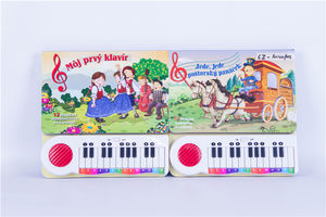 2023 Kinderen Interactief Geluidsboek Piano Muziek Bordboek Met Kinderliedjes - Product Image 4