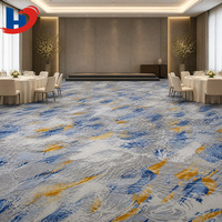 Premium 100% Nylon Moderner Getufteter Bedruckter Hotel-Teppich Feuerfester Wand-zu-Wand Luxus Ballsaal Bankettsaal Teppichboden Maßgeschneidertes Design