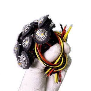 12V 4SMD 3/4 "vòng xe Caravan xe tải Trailer bên đánh dấu đèn <span class=keywords><strong>Led</strong></span> van xe buýt giải phóng mặt bằng ánh sáng <span class=keywords><strong>DRL</strong></span> cho các bộ phận xe tải - Product Image 5