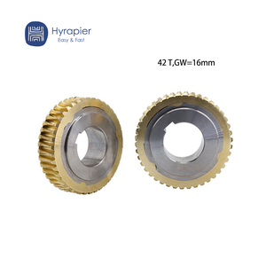 Engranaje helicoidal de maquinaria textil y eje helicoidal compatible con el sistema TITAN TT828 Warp Let-off para piezas de repuesto de telar - Product Image 2