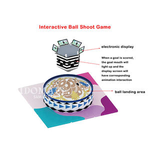 Equipo de Juegos Interior de <span class=keywords><strong>Madera</strong></span> Suave, Lanzador de Pelotas para Interacción Padres-Hijos, para Casa de Juegos y Parque de Trampolines - Product Image 3