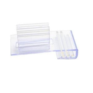 PVC Giá Khuyến Mãi Hiển Thị <span class=keywords><strong>Label</strong></span> Chủ Nhựa Kệ Cạnh <span class=keywords><strong>Label</strong></span> Chủ Cho Siêu Thị Kệ - Product Image 4