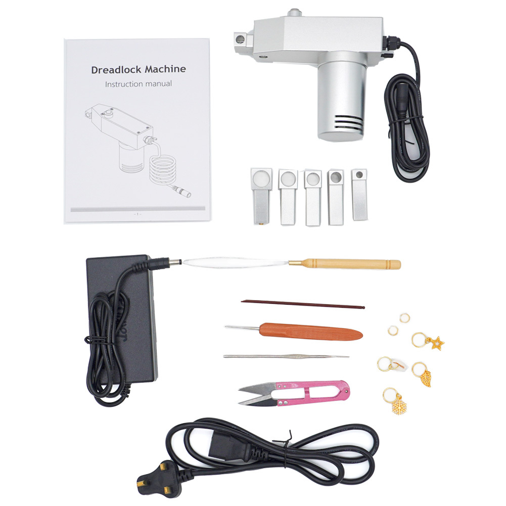Vast Hair KAMA Wholesale Stainless Steel Fast Dread Loc Extension Machine Set for Making Pour Locs thumbnail 3