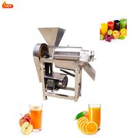 Commerciële schroefpers voor fruit- en groentesap, koudgeperste sapcentrifuge voor drankenverwerkingsbedrijven