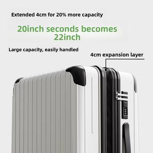 กระเ<span class=keywords><strong>ป</strong></span>๋าเดินทางผู้ชายแบบซิ<span class=keywords><strong>ป</strong></span>ขยายได้ ขนาด 20 นิ้ว ล้อลาก ABS พร้อมพอร์ต USB ทนทาน <span class=keywords><strong>ค</strong></span>วามจุขนาดใหญ่ สำหรับการเดินทาง - Product Image 4