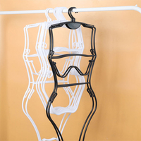 Cintres de maillot de bain en plastique pour enfants cintres de bikini pour magasin de vêtements affichage de salle de bain