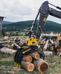 กรงเล็บไฮดรอลิกแบบหมุนสองกระบอก MOND พร้อมมอเตอร์ วัสดุ HARDOX450/500 สำหรับรถขุดขนาด 6-35 ตัน - Product Image 5