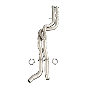 Tuyau intermédiaire en Z non résonné à longueur égale en acier inoxydable SS304 pour BMW F87 <span class=keywords><strong>M2</strong></span> Competition S55 3.0T <span class=keywords><strong>2018</strong></span>+ – Accessoires de performance pour échappement - Product Image 1