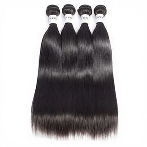 Nouvelle Arrivée - <span class=keywords><strong>Cheveux</strong></span> Humains Brésiliens 9A Véritables, Tissage à la Main, Lisses, <span class=keywords><strong>Cheveux</strong></span> Remy en Paquets pour <span class=keywords><strong>Coiffure</strong></span> Professionnelle en Salon - Product Image 2
