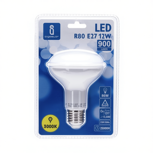 Lampadina LED R80 E27 12W 3000K Luce Calda 900Lm Durata 25000H - Product Image 2
