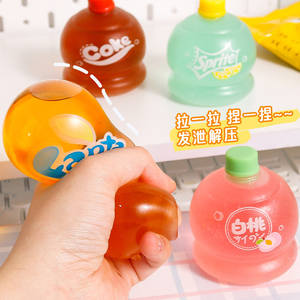 Petite vente : Jouet de décompression musical à presser en forme de <span class=keywords><strong>bouteille</strong></span> de boisson (Sprite, <span class=keywords><strong>Fanta</strong></span>, pêche blanche) - Product Image 4