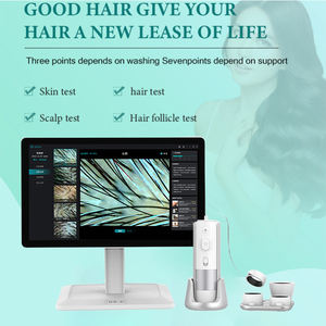 Espejo Capilar Inteligente con IA, Analizador de Cuero Cabelludo, Tratamiento Anticaída del Cabello, Detección de Folículos Capilares, No Invasivo, Enchufe Estadounidense - Product Image 3