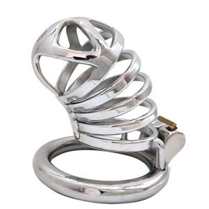 Anillo de Castidad de Acero Inoxidable para Hombre, Jaula para Pene con Catéter y Bloqueo Discreto, Cinturón de Castidad, Juguete Sexual para Hombre - Product Image 3