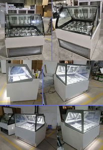 Présentoir <span class=keywords><strong>congélateur</strong></span> GN Ice Cream Gelato avec système <span class=keywords><strong>ventilé</strong></span> de refroidissement par air - Product Image 6