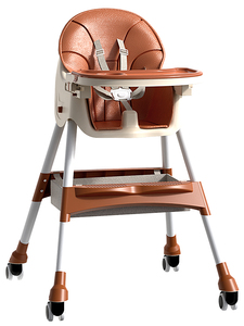 Silla Alta de Plástico al por Mayor con Plato de Alimentación RHS-HC2 China para Bebés, Silla de Comedor Ajustable en Altura para Niños - Product Image 2