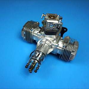 Original DLE 40CC <b>Gasoline</b> Engine Twin Cylinder DLE40 Metal Assembled Class for RC Airplane Private Mold Guangdong China - Product Image 4