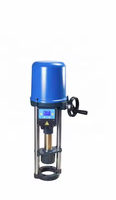 Vannes électriques pneumatiques de contrôle de débit avec positionneurs Flowserve et pièces de rechange Vanne sphérique à bride en acier inoxydable moulé