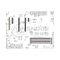 Carte mère serveur MBD-X11SCA-F, socket unique LGA1151, processeurs Core i9/i7/i5/i3 de 8e/9e génération, chipset C246, 4 DIMM DDR4, 2 PCIe 3.0, 2 ports LAN GbE, IPMI, ATX
