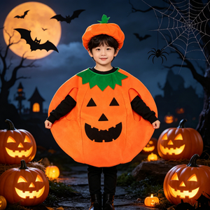 <span class=keywords><strong>Costume</strong></span> de fête d'Halloween pour enfants, déguisement unisexe pour tout-petits, tenue Jack O Lantern, ensembles de costumes de cosplay pour enfants d'Halloween - Product Image 2