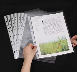 Fabrika temizle plastik dosya klasörü organizatör kollu yumruk cep su geçirmez 11 delik sac koruyucular <span class=keywords><strong>3</strong></span> halka bağlayıcı için Fit - Product Image 6