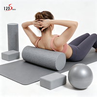 Nouveautés : Accessoires de fitness pour la maison – Rouleau de yoga en EVA de 60 cm pour la relaxation musculaire et la remise en forme, colonne de yoga pour les jambes, idéal pour le studio