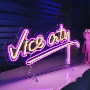 Personalizzare l'insegna al <span class=keywords><strong>Neon</strong></span> montata in acrilico con tecnologia avanzata da parete Design stampato in 3d per arte al <span class=keywords><strong>Neon</strong></span> - Product Image 4