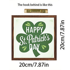 Marco <span class=keywords><strong>de</strong></span> Fotos <span class=keywords><strong>de</strong></span> Madera con Diseño <span class=keywords><strong>de</strong></span> Trébol Verde para el Día <span class=keywords><strong>de</strong></span> <span class=keywords><strong>San</strong></span> <span class=keywords><strong>Patricio</strong></span>, Accesorios <span class=keywords><strong>de</strong></span> Fotografía para Decoración del Día <span class=keywords><strong>de</strong></span> <span class=keywords><strong>San</strong></span> <span class=keywords><strong>Patricio</strong></span> - Product Image 5