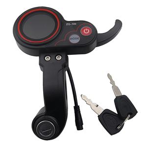 Contrôleur ZQ-100 36V-48V avec écran LCD, accélérateur et interrupteur à clé pour trottinette électrique, accessoires et pièces - Product Image 4