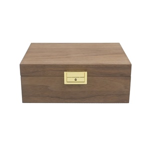 Light Luxury Eco-Friendly Durable Black Walnut Wood <b>Photo</b> Frame for Landscape Jewelry Storage Locking <b>Bracelet</b> Necklace Display - Product Image 4