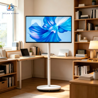 Moniteur tactile intelligent portable série HS 32 pouces, tactile 10 points, 8 Go + 128 Go, Android, OEM, personnalisé en usine, pour centres commerciaux et animations