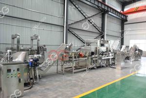 Nhiệt độ cao tự động điện chiên đồ ăn nhẹ đậu phộng liên tục chiên Máy đậu xanh chiên dây chuyền sản xuất - Product Image 6