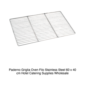 Stainless Steel Wire Oven Rack 60 × 40 cm Paderno - Product Image 2