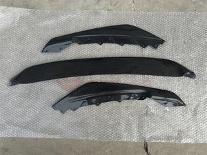 Kit de carrosserie avant <span class=keywords><strong>SVR</strong></span> modifié pour F-TYPE, pare-chocs avant, carénage avant, lèvre avant en fibre de carbone, trois pièces - Product Image 3