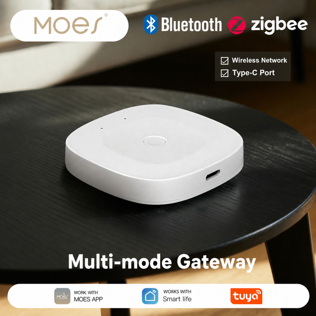 Tuya Smart Zigbee  Mesh Wireless Mini Gateway Type-C Smart Home Hub