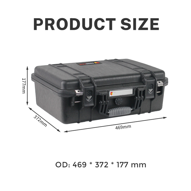 RPC1817 Customizable Plastic Tool Case Manufacturer External Hard Disk Waterproof Protective Case
