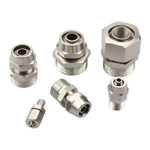 ข้อต่อเร็ว LiYuan รุ่น PC8mm 02 แบบตรง ข้อต่อเกลียวนอก M5 6 10 12 อะไหล่ระบบนิวเมติก - Product Image 2