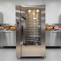 Four à saumon et viande industriel en acier inoxydable, modèle électrique et à gaz, de qualité supérieure, nouvelle arrivée, vente chaude, pour saucisses et poisson