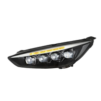 Phares Matrix Flow avec feux de circulation diurne à LED, assemblage avant rénové, 12V, état neuf, Ford Focus 15-18