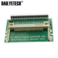 Adaptador de Tarjeta de Memoria CF Compact Flash a Disco Duro IDE de 2.5" y 44 Pines para Laptop, HDD, SSD