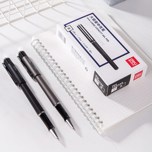 Deli S144 Gel Pen 1.0mm Black Bullet Tip Office Signature Pen - Product Image 3