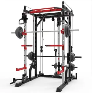 Fitness Squat Rack Smith Machine Équipement d'entraînement Squat Rack